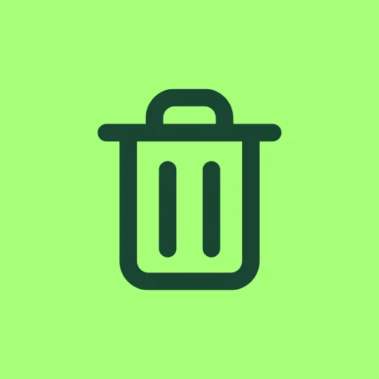 rubbish icon