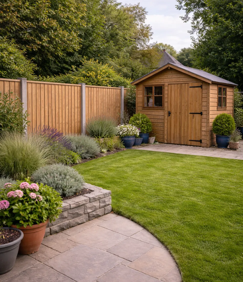 Garden shed build by build south west in Brixham