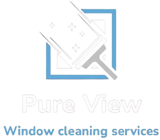 Pure view window cleaning logo