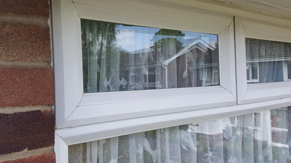 Clean window after a job 