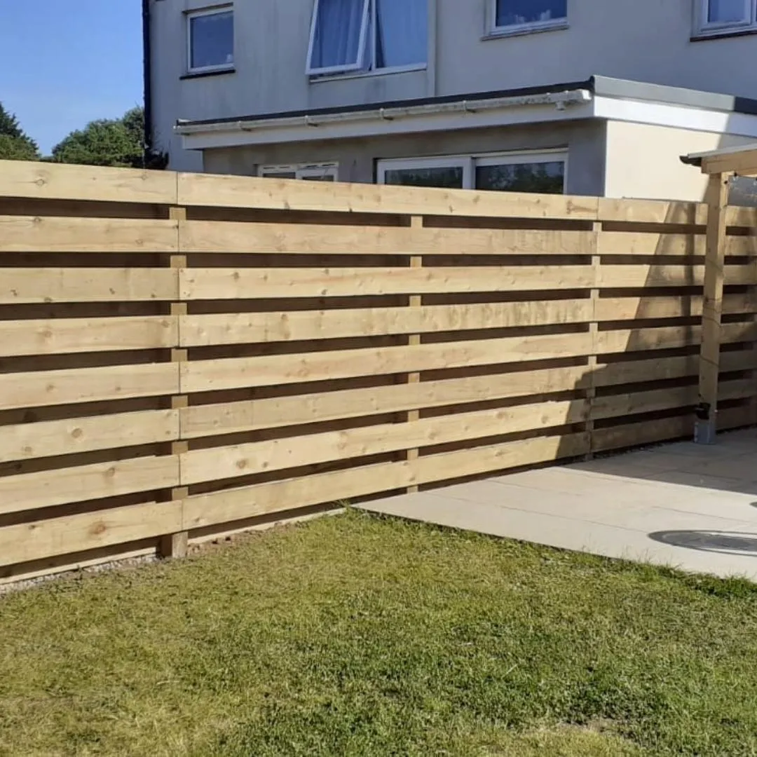 fencing done by king wood projects in saltash