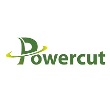 Powercut landscaping tools and equipment logo