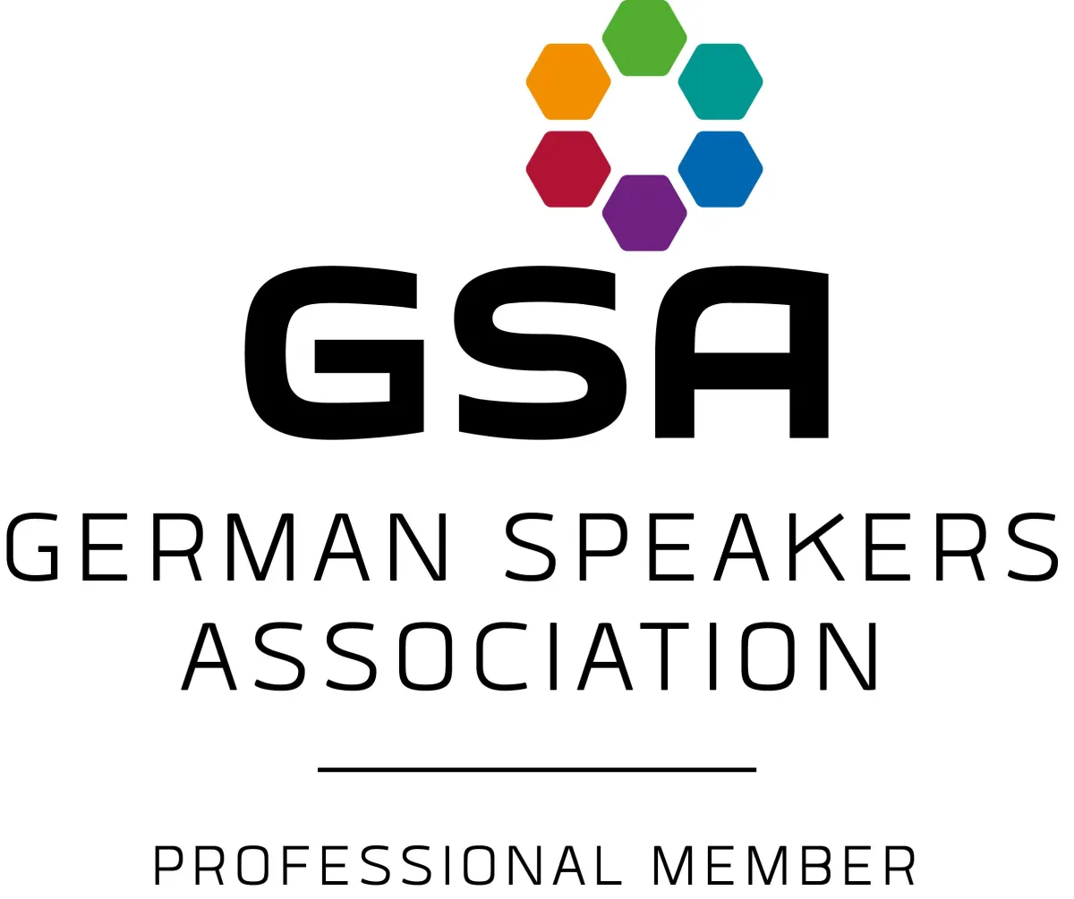 "Logo GSA German Speakers Association"