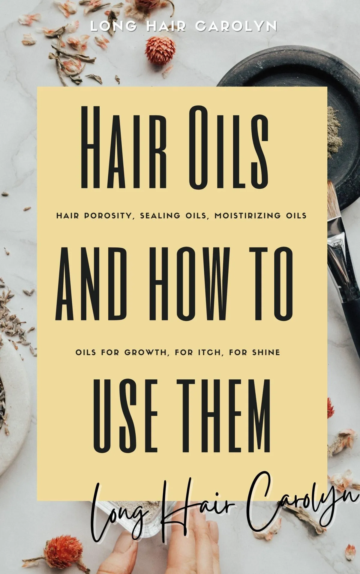 Hair Oils and how to use them ebook