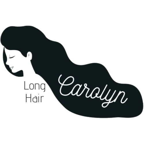 Long Hair Carolyn Logo