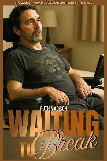 Waiting To Break paperback on the ground by a tree and grass