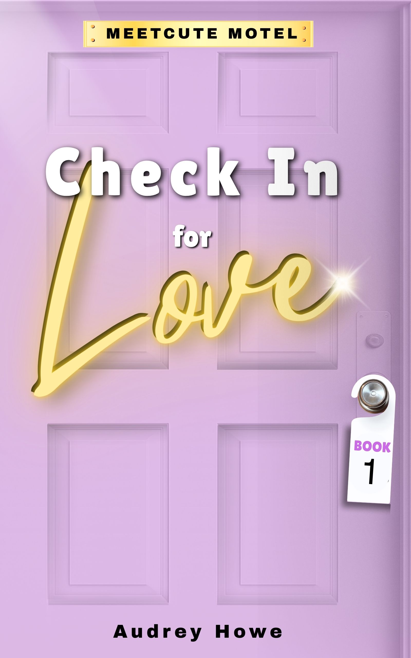 Cover of the romance novella Check In For Love by Audrey Howe