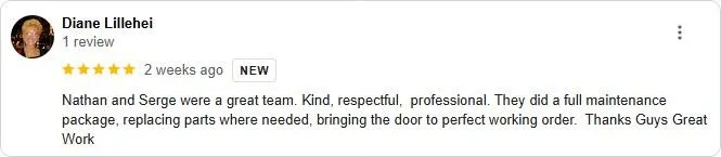garage door sales near me