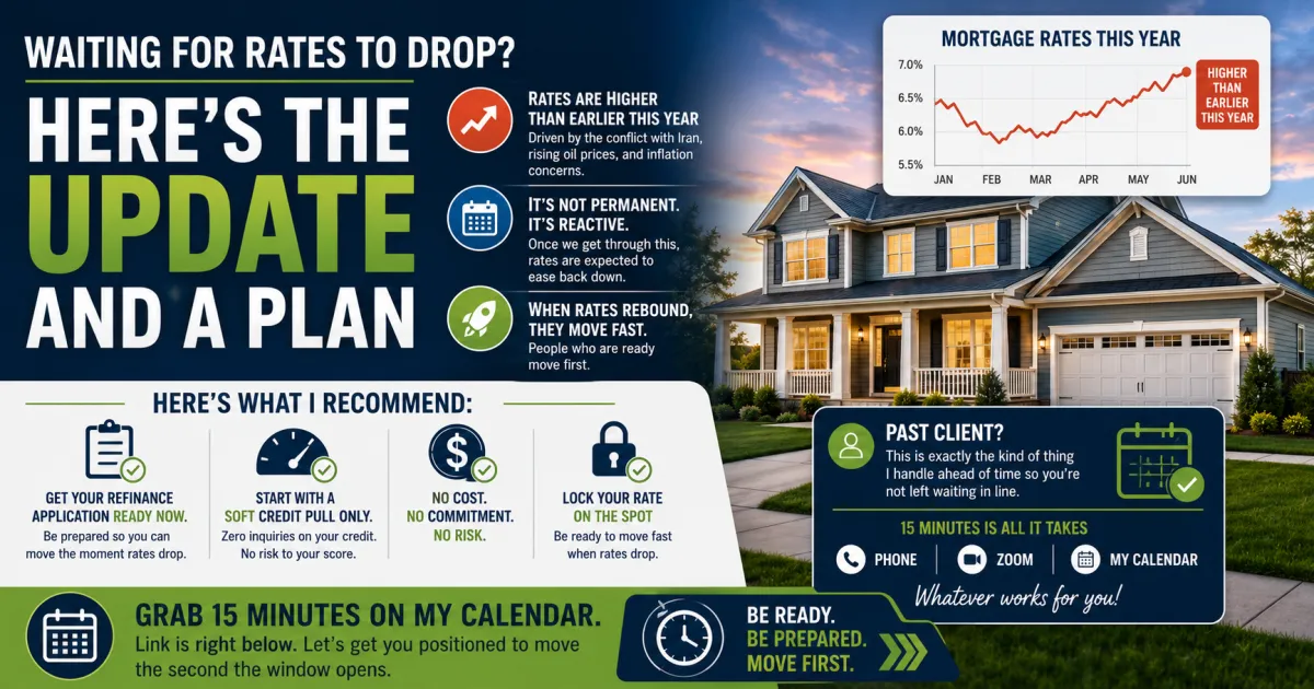Rates Are Higher Than Where They Started This Year and Here Is How to Be Ready When They Fall Fast
