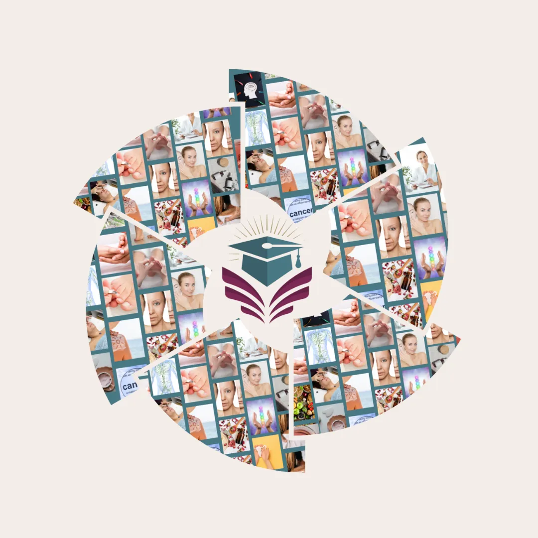 A close-up of hands arranging beauty products and business documents on a marble table, with a smartphone displaying a membership dashboard, symbolising digital empowerment and business organisation.