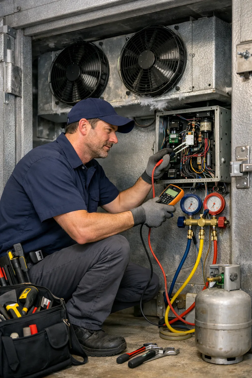Walk-In Cooler Not Cooling: Compressor Diagnosis