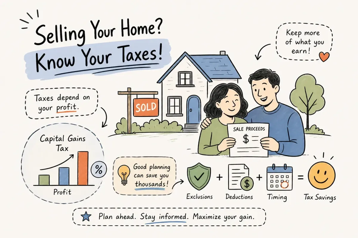 Taxes When Selling Your Home: What You Need to Know
