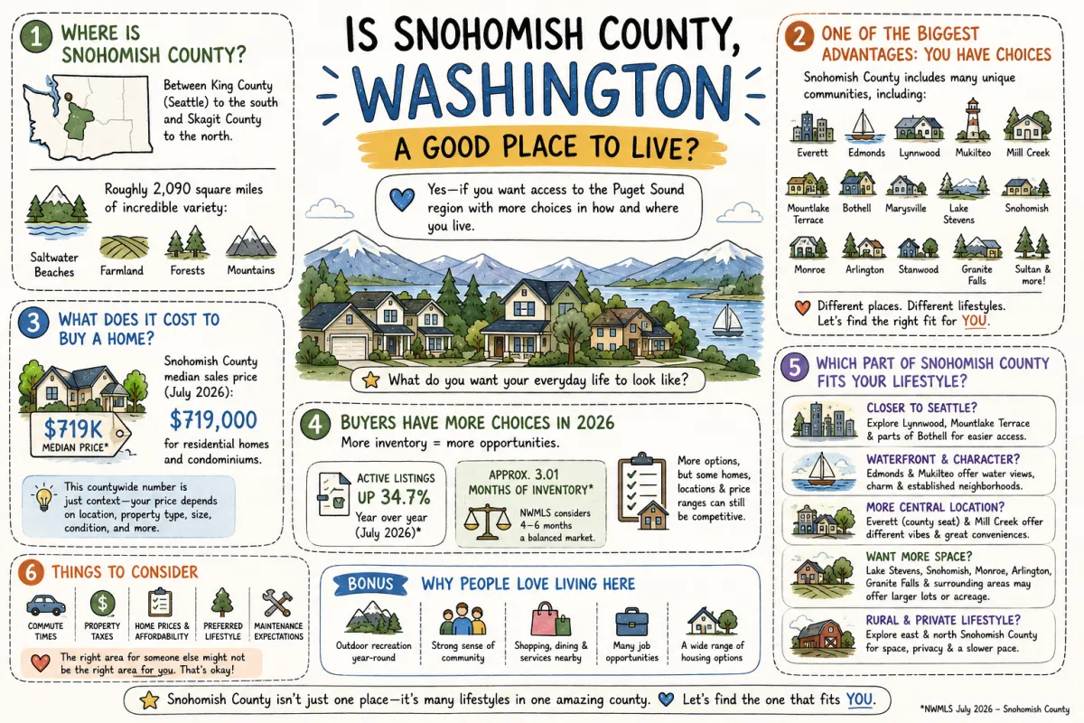 Is Snohomish County, WA a Good Place to Live in 2026?