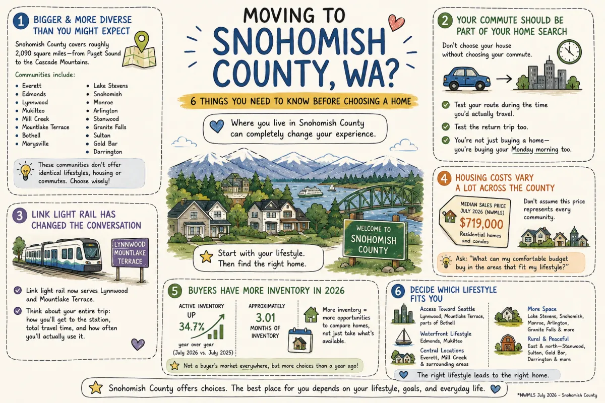 What Should I Know Before Moving to Snohomish County, WA?