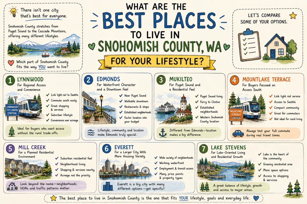 What Are the Best Places to Live in Snohomish County, WA for Your Lifestyle?