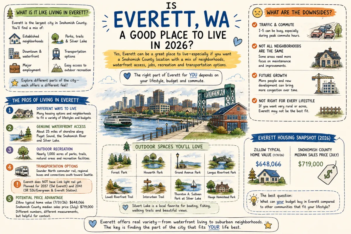 Is Everett, WA a Good Place to Live in 2026?