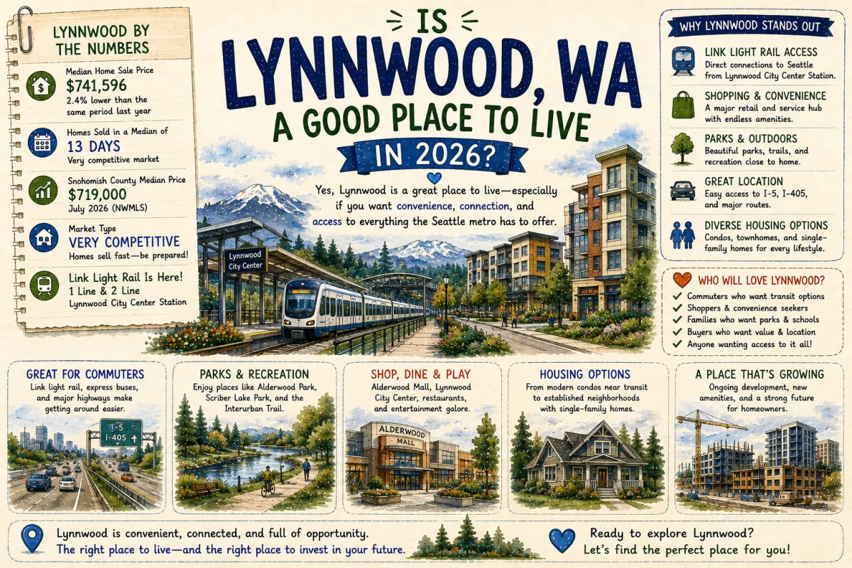 Is Lynnwood, WA a Good Place to Live in 2026?