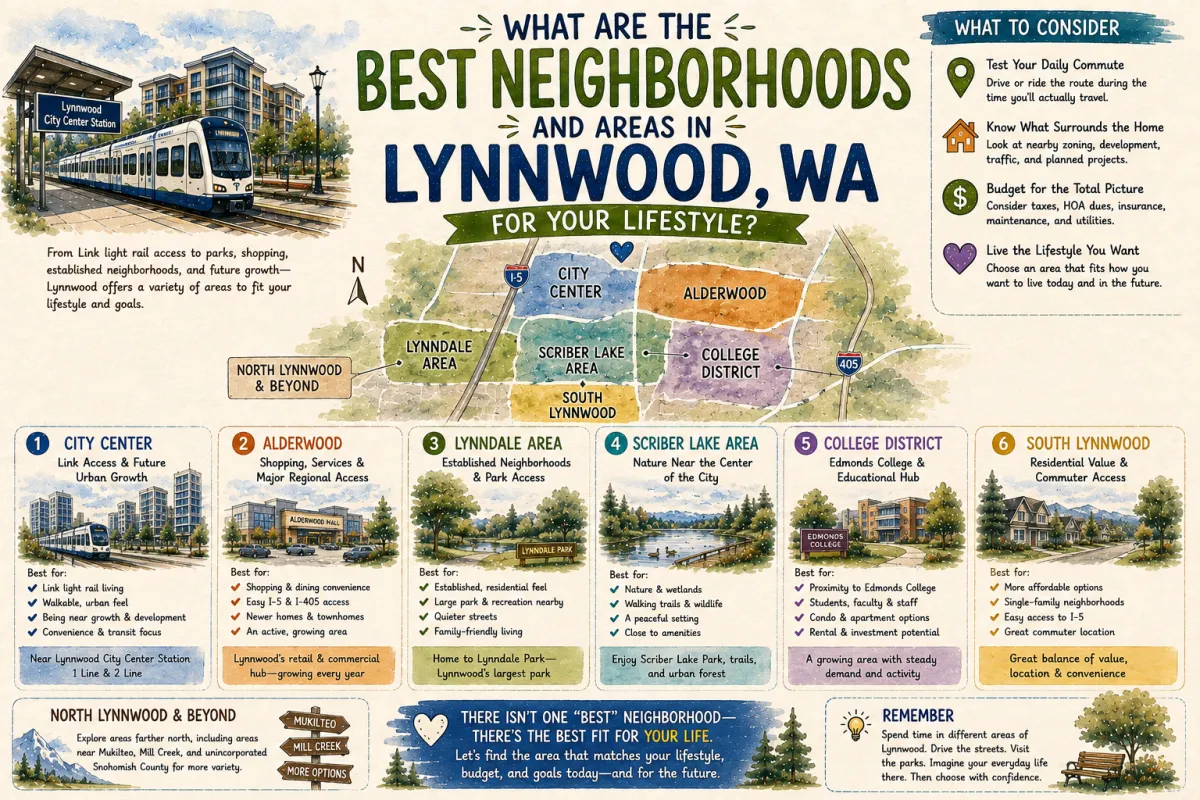 What Are the Best Neighborhoods and Areas in Lynnwood, WA for Your Lifestyle?