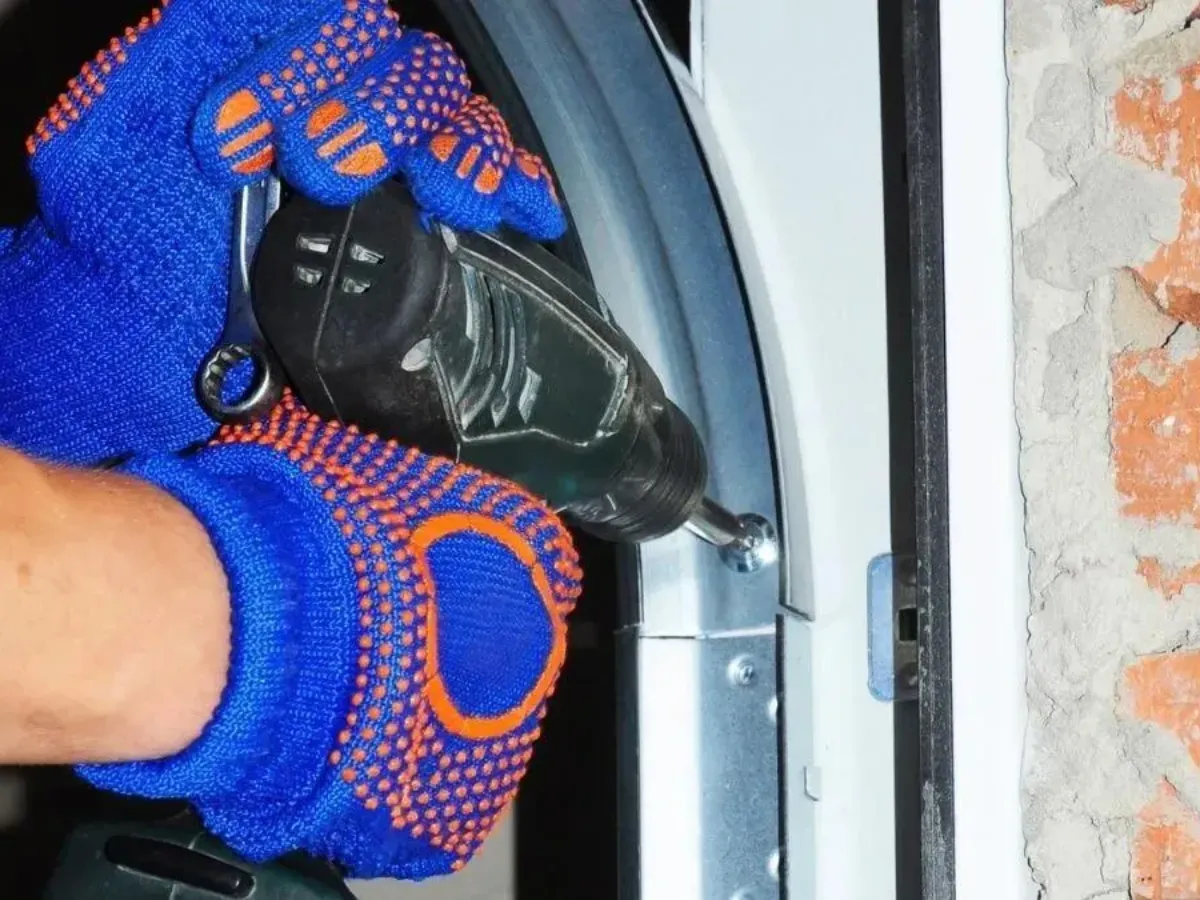 Garage Door Track Replacement