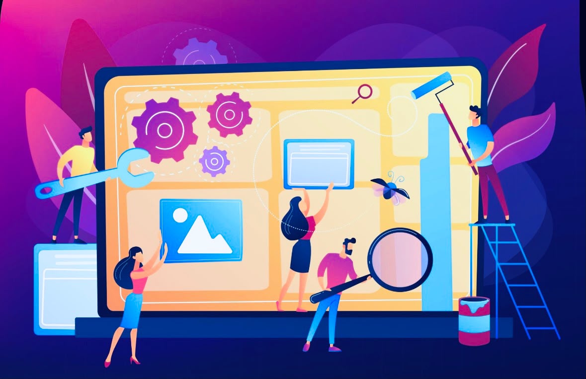 Secure hosting and website maintenance dashboard