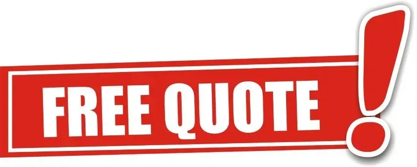 Red Free Quote image with an Exclamation mark
