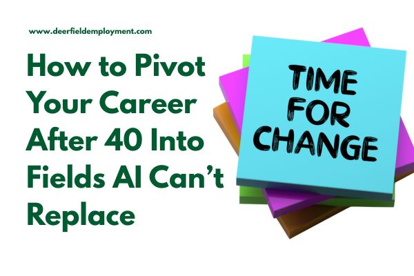 How to Pivot Your Career After 40 Into Fields AI Can’t Replace
