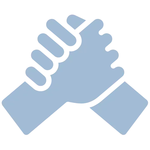 two shaking hands