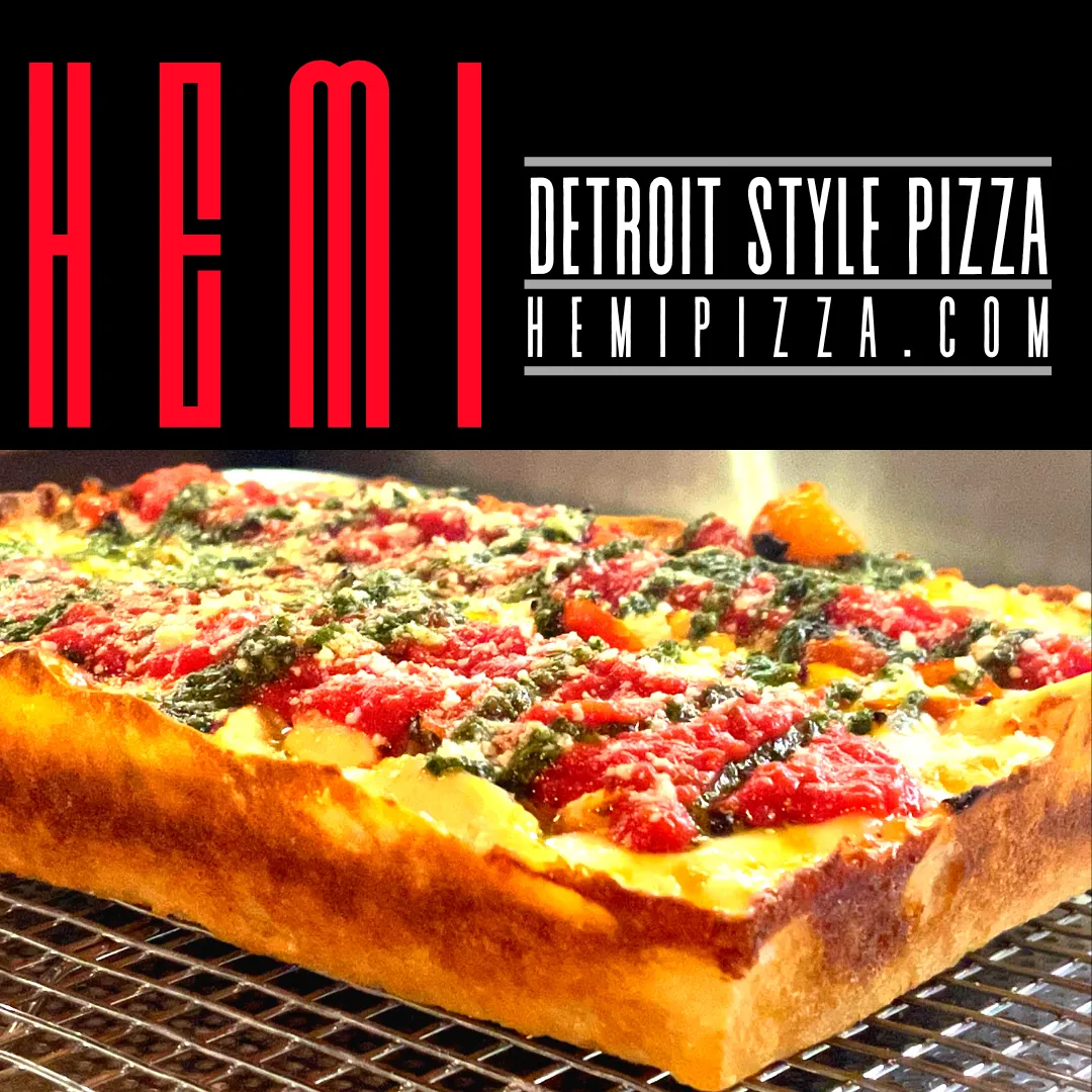 hemi pizza bethesda rockville detroit style pizza pickup carry out restaurant 