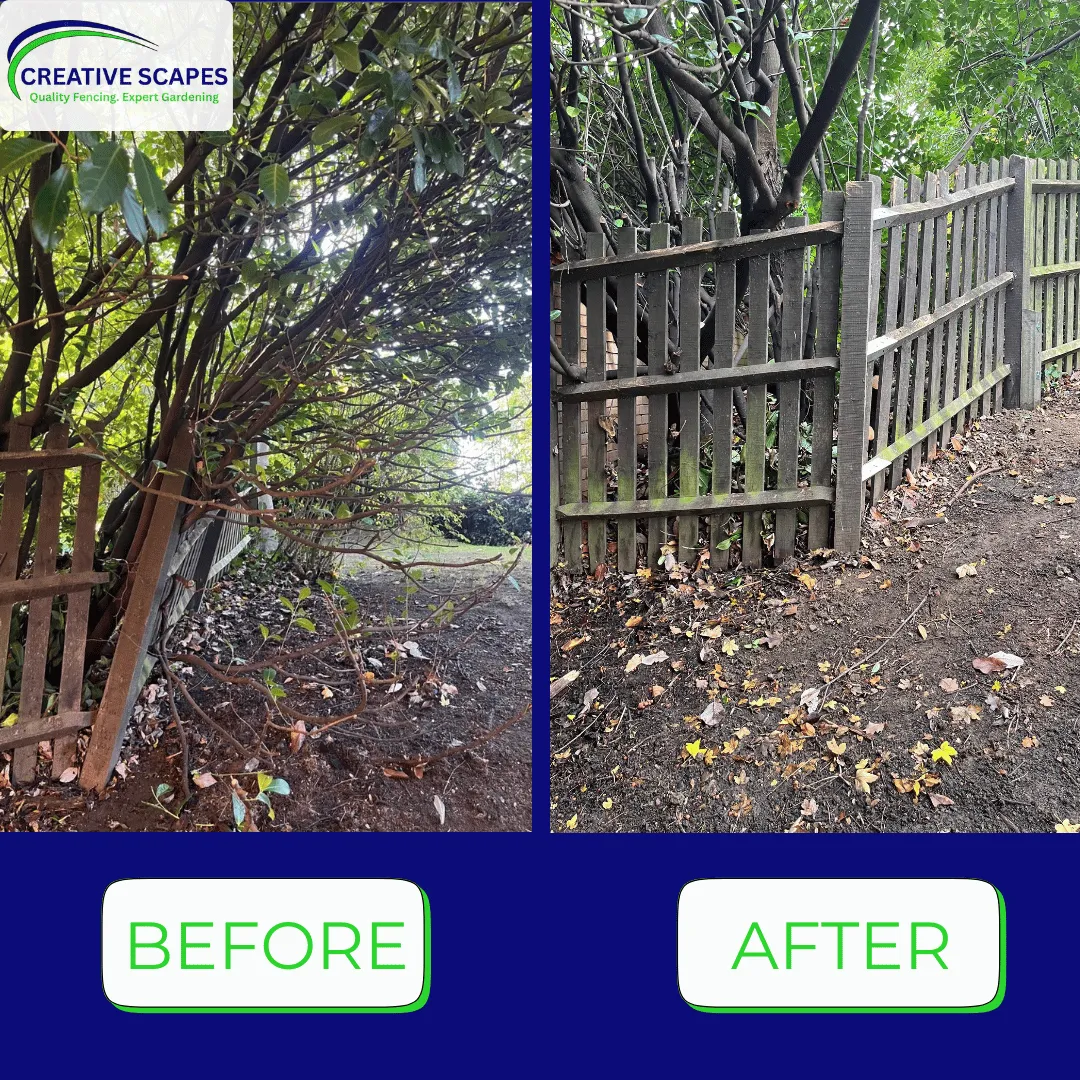 Garden Fencing Repair Oxford