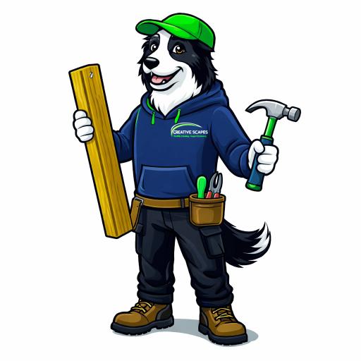 Creative Scapes Fencing And Gardening Mascot