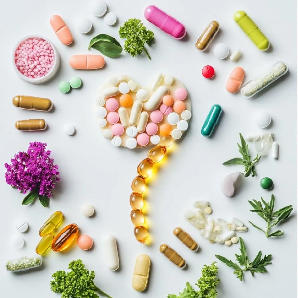 woman in black and white floral shirt holding white plastic hair clip