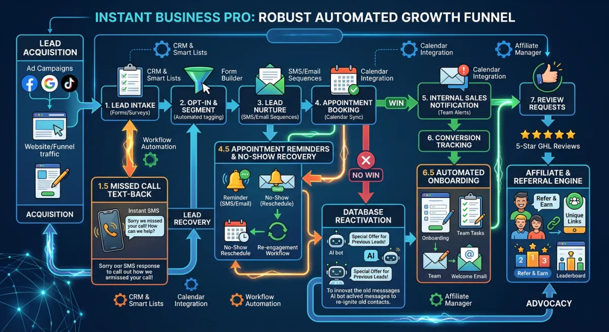 AI Missed Call for Service Contractors | Follow Up Automation | Instant Business Pro