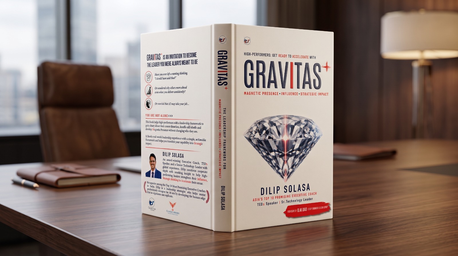 3D Book Mockup of the Executive Playbook