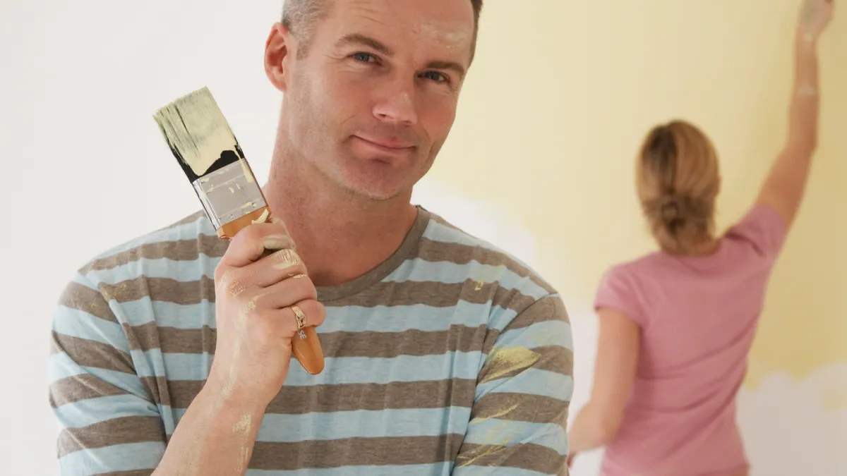 Painting Destin Apartment|Peri|Sage Green|Art And Craft