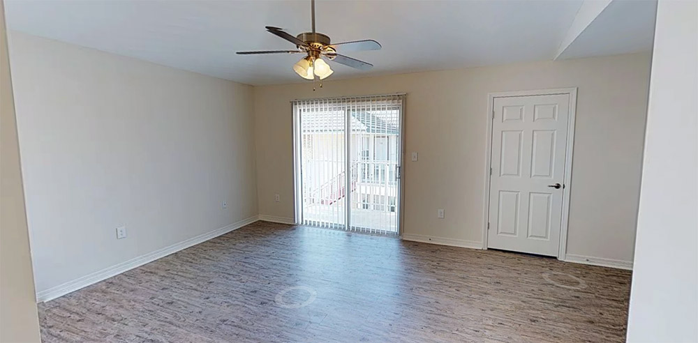 Front Entry with Sliding Glass Door