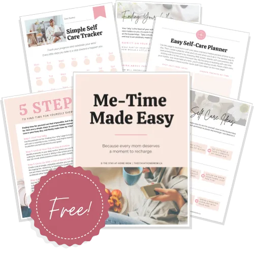 Self-Care Toolkit for Busy Moms Mockup