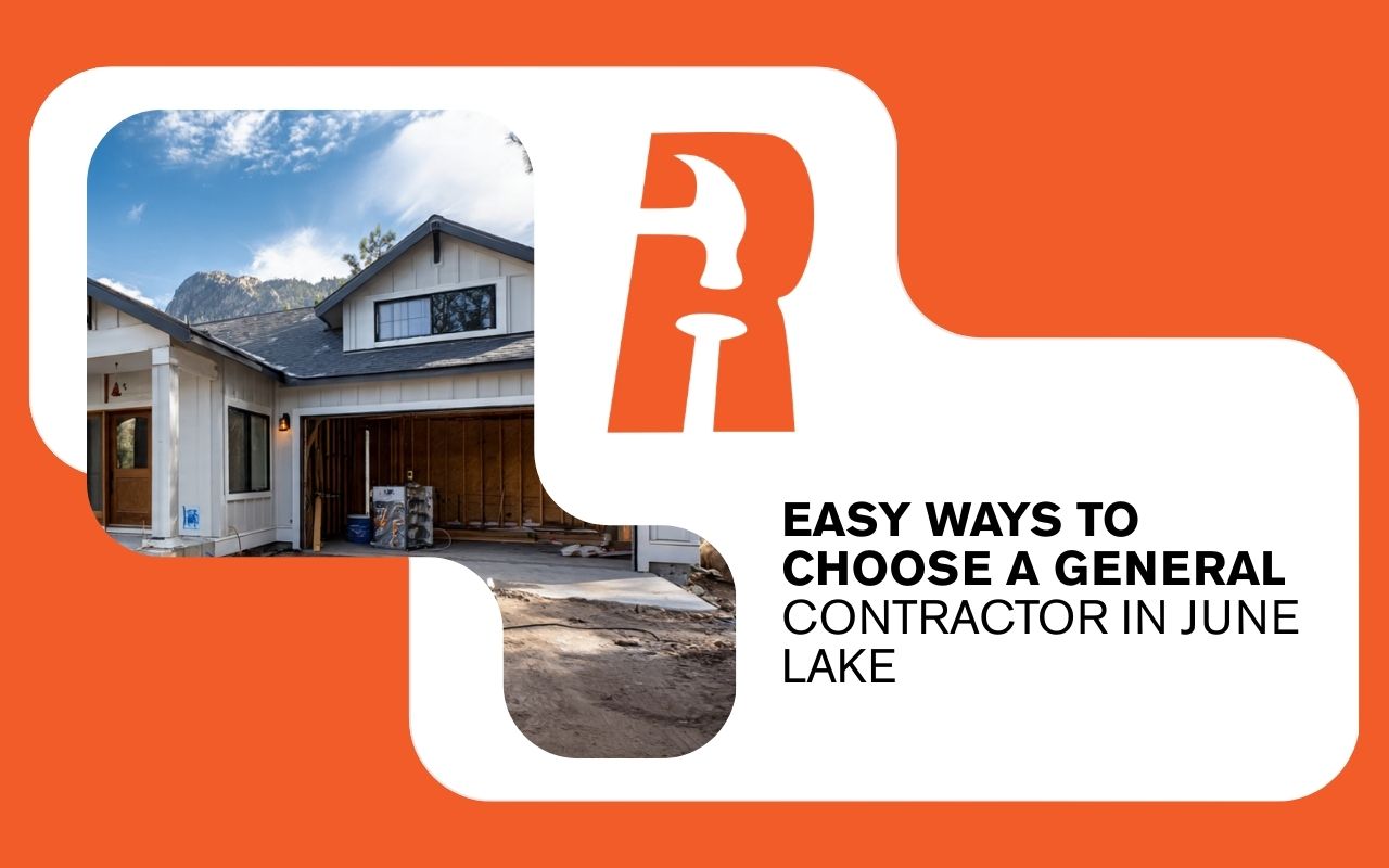 Easy Ways to Choose a General Contractor in June Lake