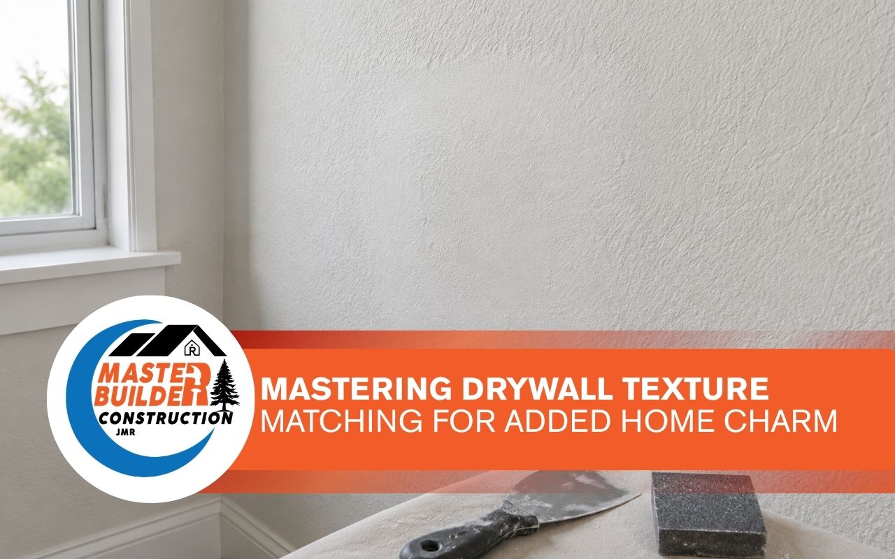 Mastering Drywall Texture Matching for Added Home Charm