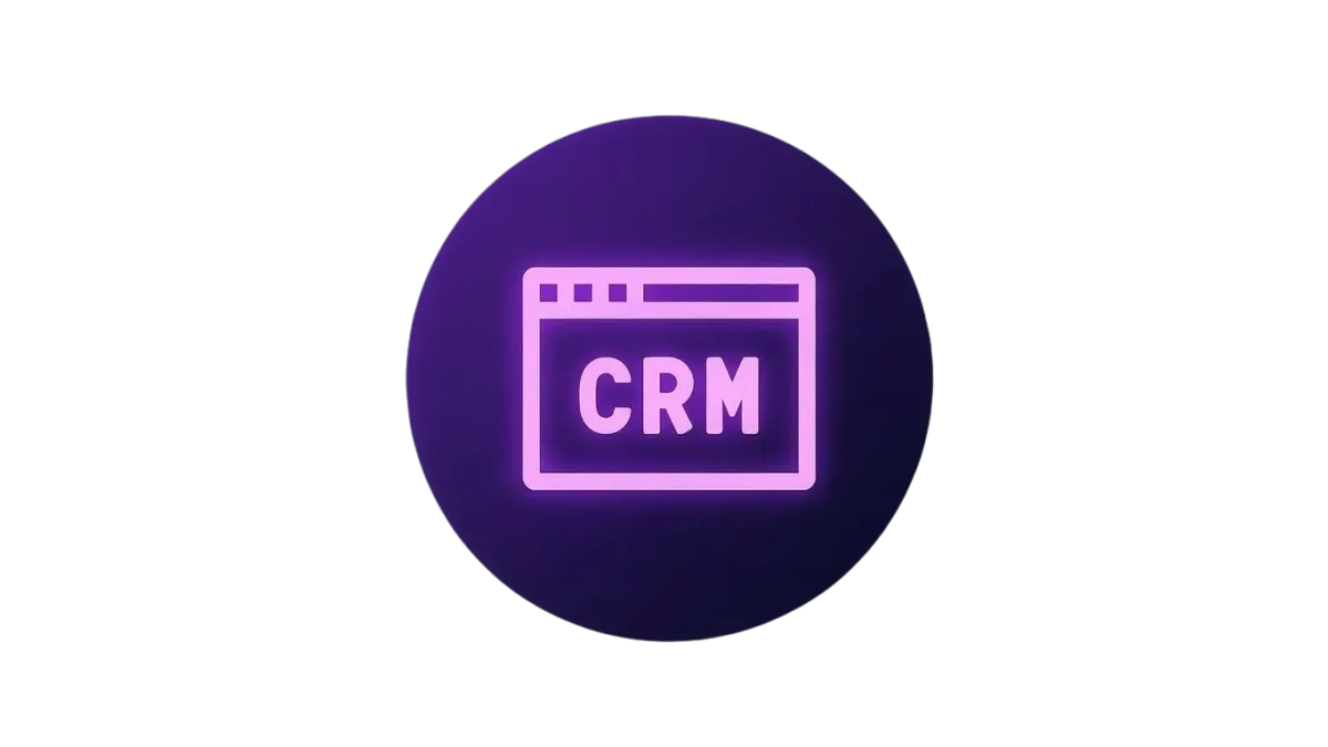CRM dashboard icon representing SourceFlow’s automated client tracking, reminders, and follow-up workflows.