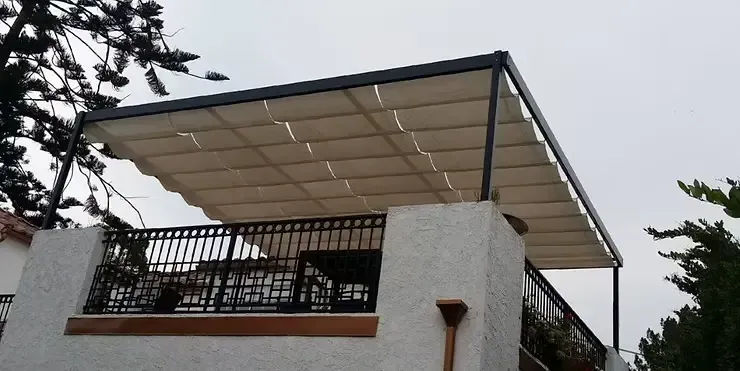 Affordable retractable canopy installation and patio awning repair in San Clemente, California