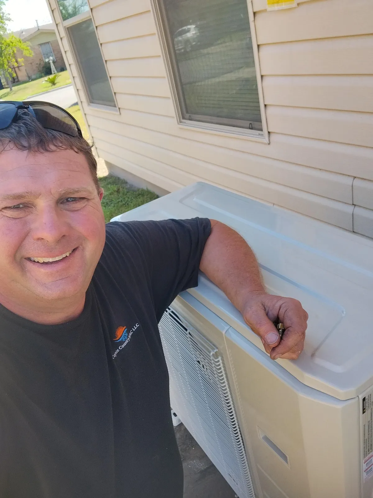 picture of the owner of Coyote Country HVAC