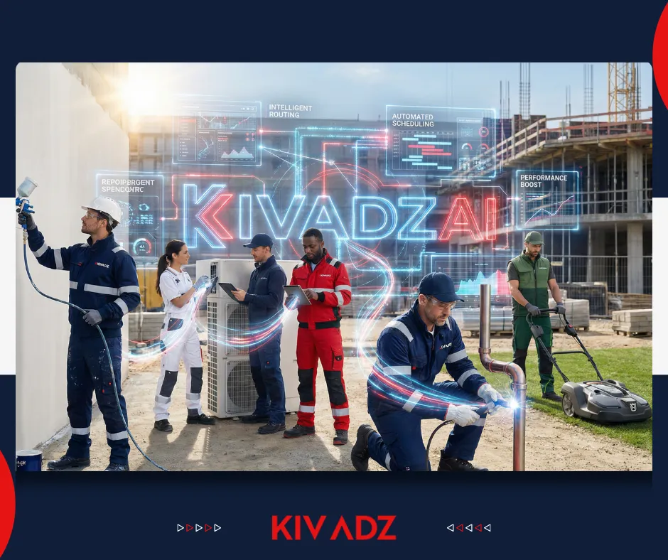 Kivadz branding AI driven marketing and growth systems for contractors
