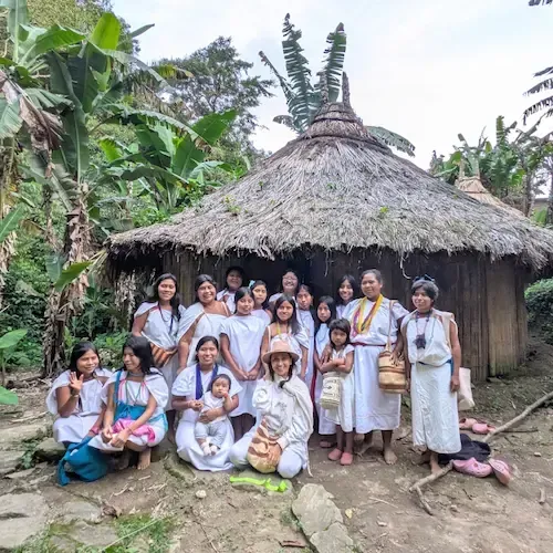 Group of Wiwa Women after a women circle