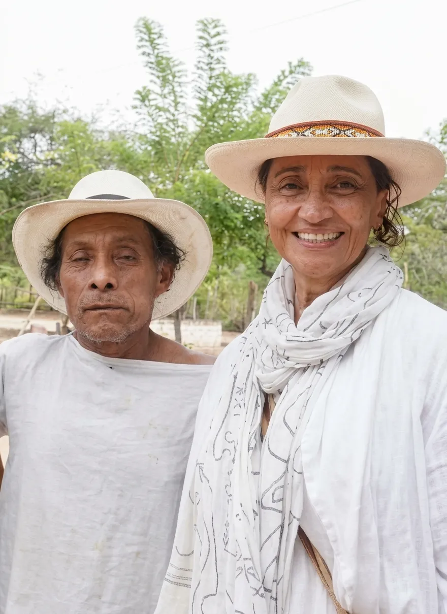 Saga Ana Gil Wiwa women elder  spiritual guide Sierra Nevada  de Santa Marta Colombia —  Bridgepath Foundation board advisor