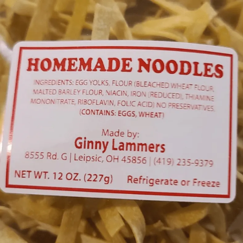 Ginny Lammers Noodles logo