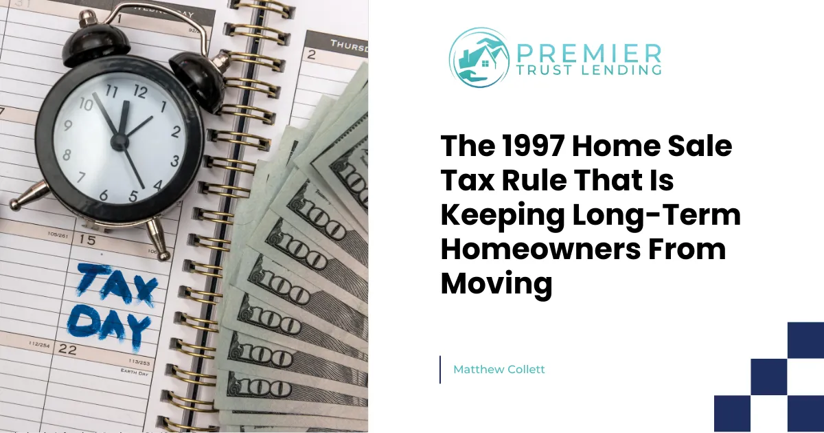 The 1997 Home Sale Tax Rule That Is Keeping Long-Term Homeowners From Moving