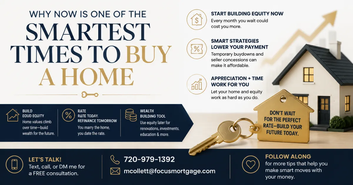 Why Right Now Is Actually One of the Smartest Times to Buy a Home Even With Rates Where They Are
