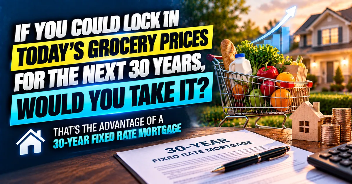 What If You Could Lock in Today's Prices for 30 Years and Here Is Why a Fixed Mortgage Does Exactly That