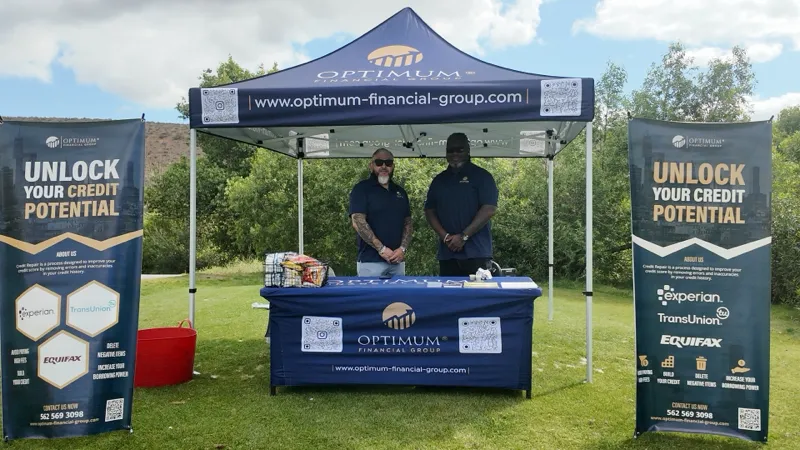 Optimum Financial Group team participating as sponsors at the Birthday Golf Fundraiser hosted by Councilman Edward Montoya Jr.