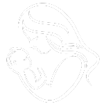 Fertility icon of a woman holding a new